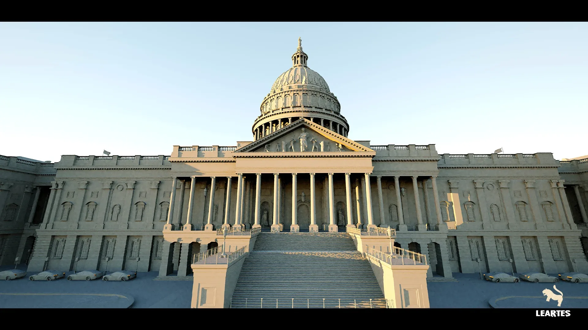 US Capitol Exterior Environment