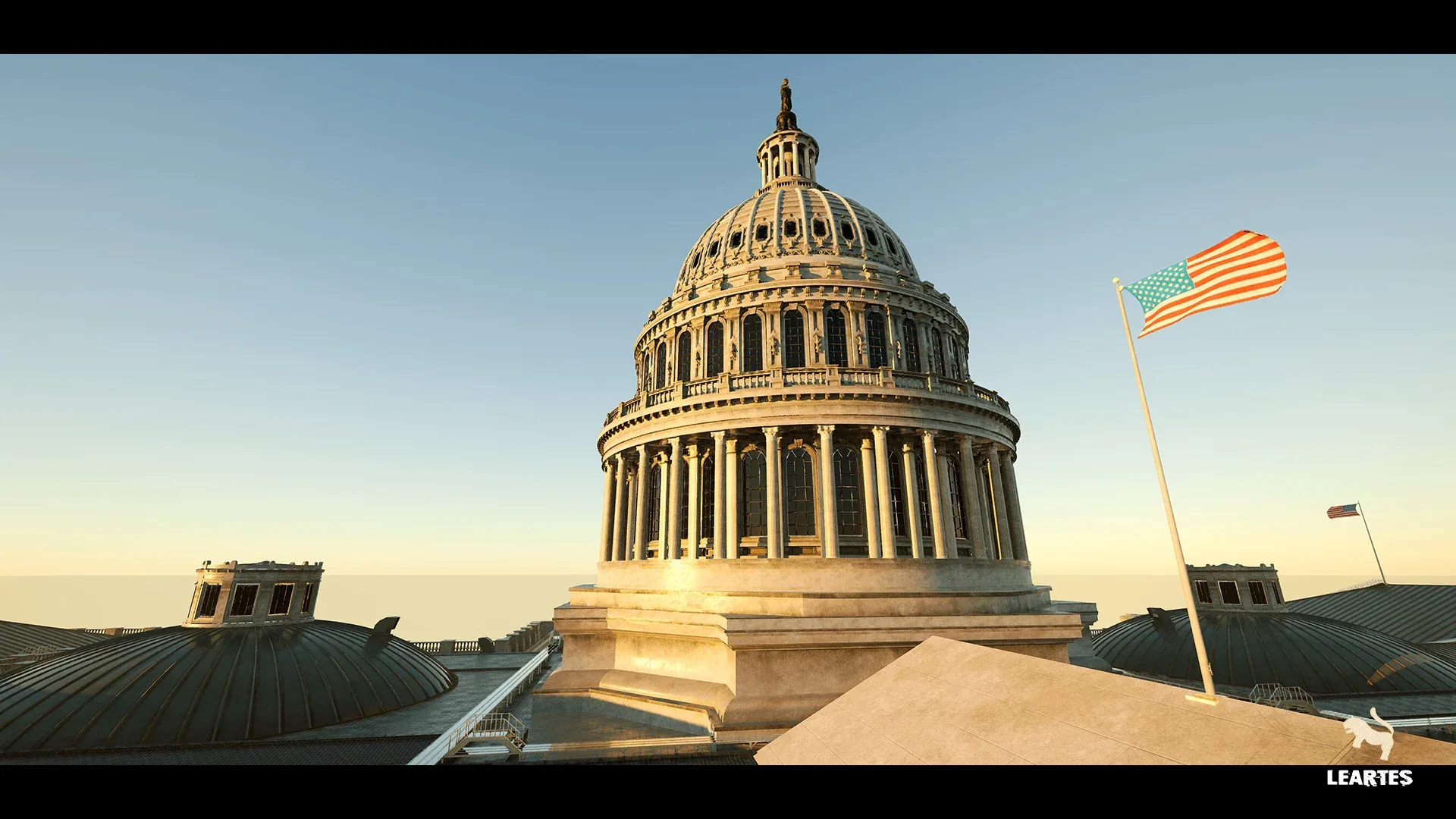 US Capitol Exterior Environment