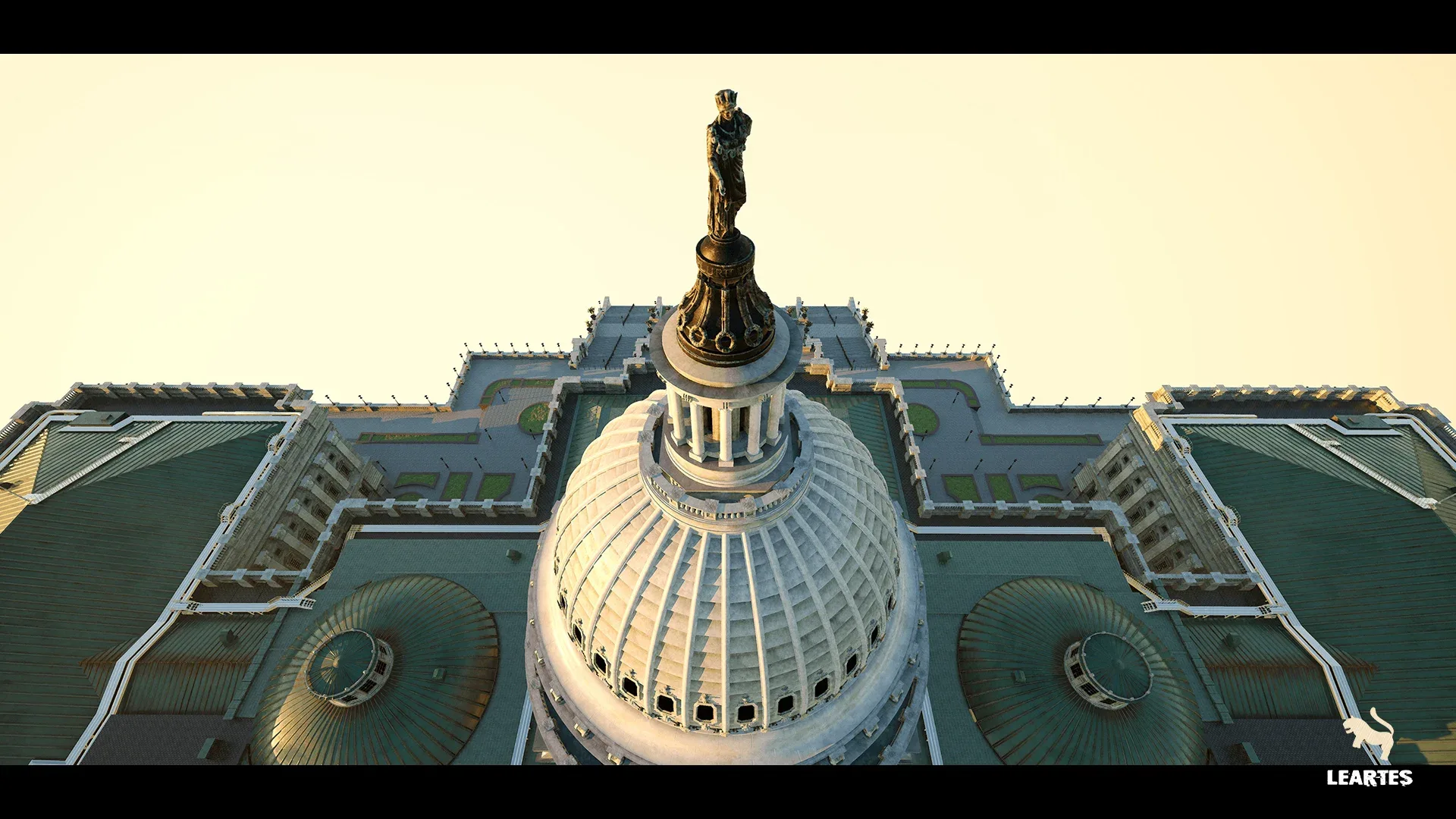 US Capitol Exterior Environment