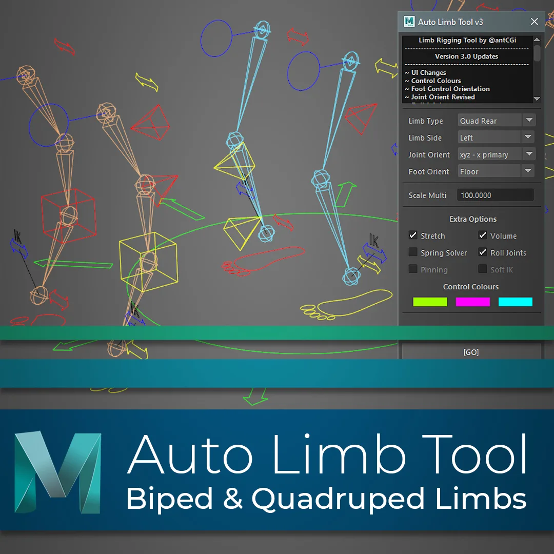 Rigging In Maya: Script Pack