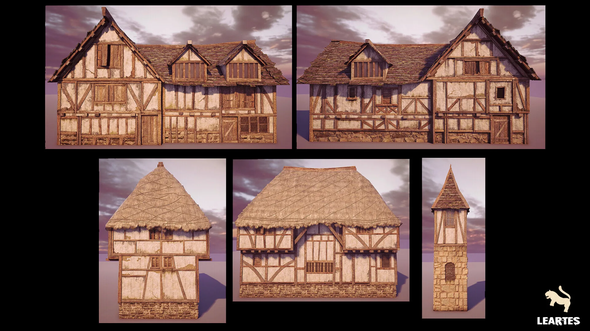 Medieval Village Environment / Unreal Engine 4