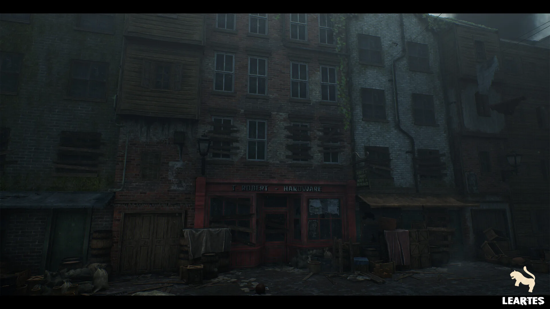 Victorian Decayed Alley Environment / Unreal Engine 4