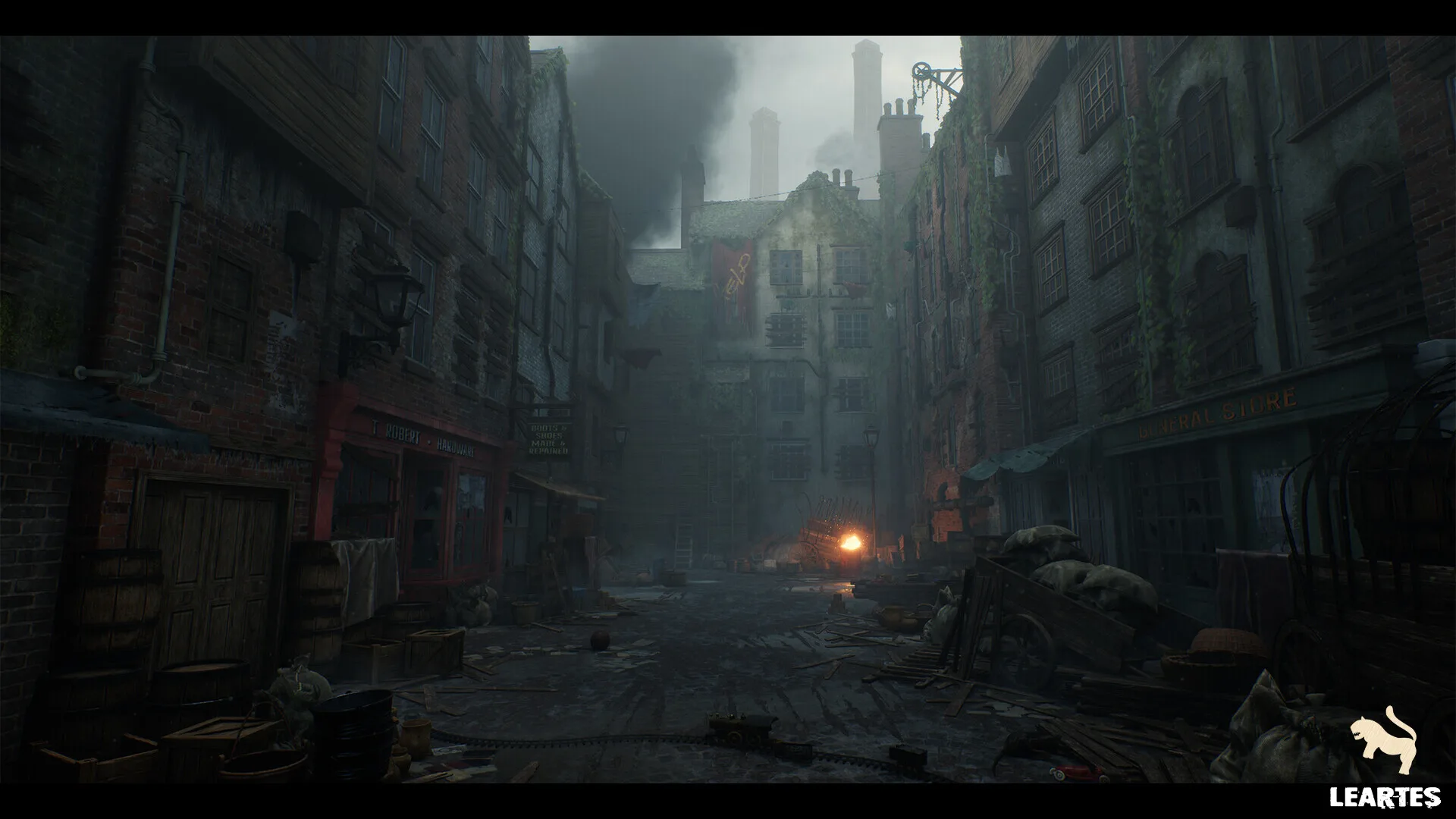 Victorian Decayed Alley Environment / Unreal Engine 4