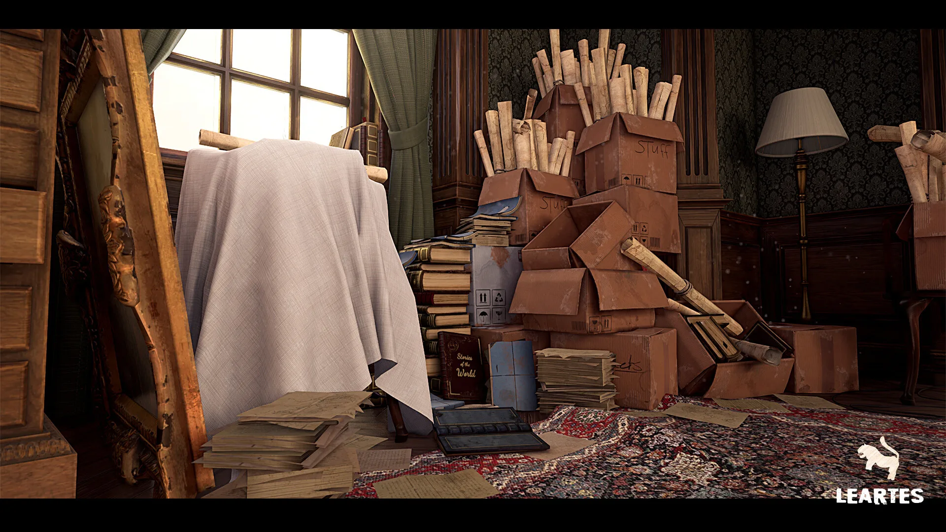 Victorian Interior Environment / Unreal Engine 4