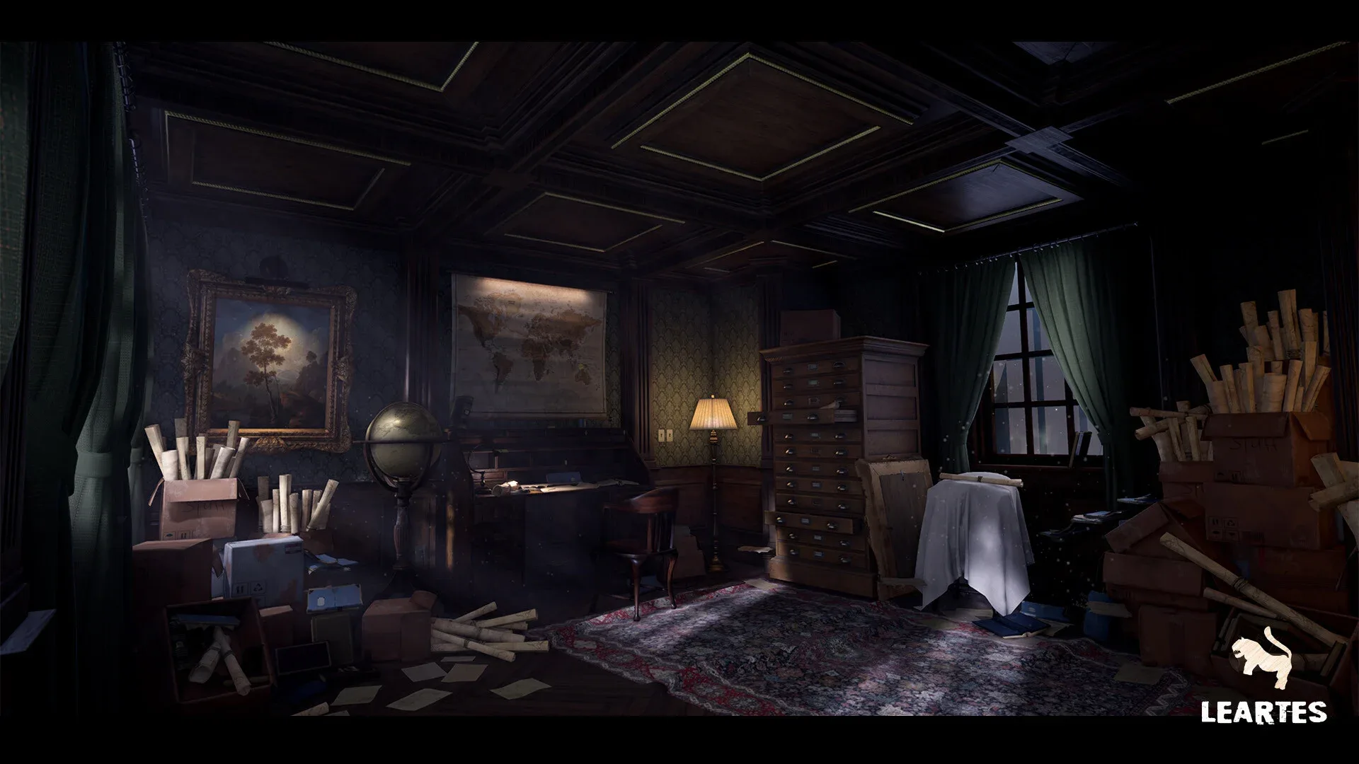 Victorian Interior Environment / Unreal Engine 4