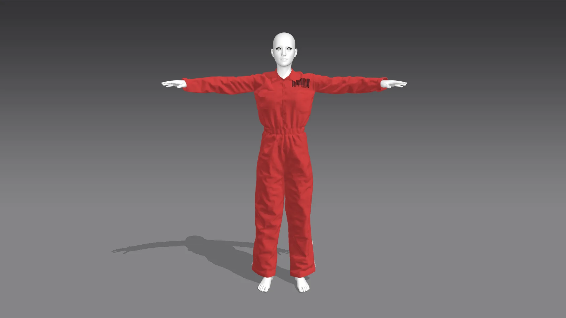 Slipknot boiler suit (Marvelous Designer & Clo3d & FBX & OBJ & Texture)