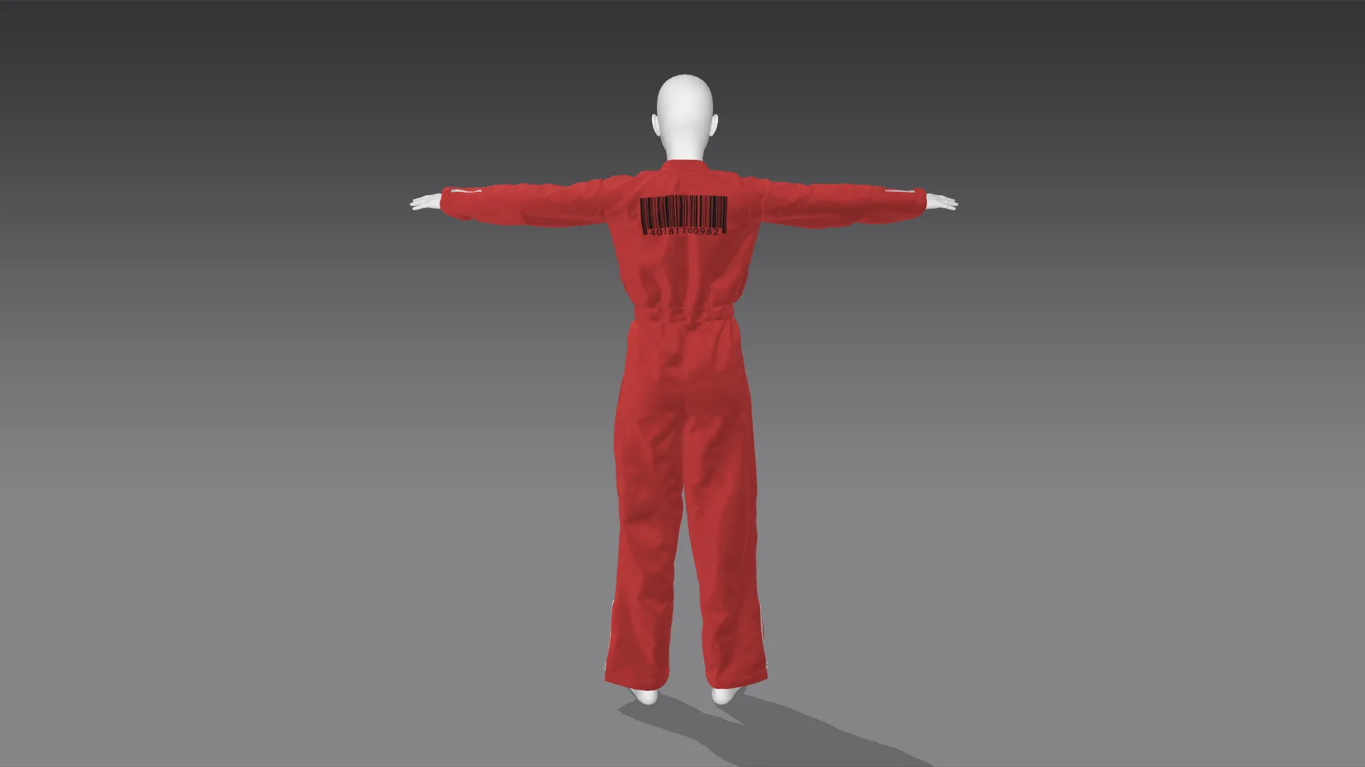 Slipknot boiler suit (Marvelous Designer & Clo3d & FBX & OBJ & Texture)