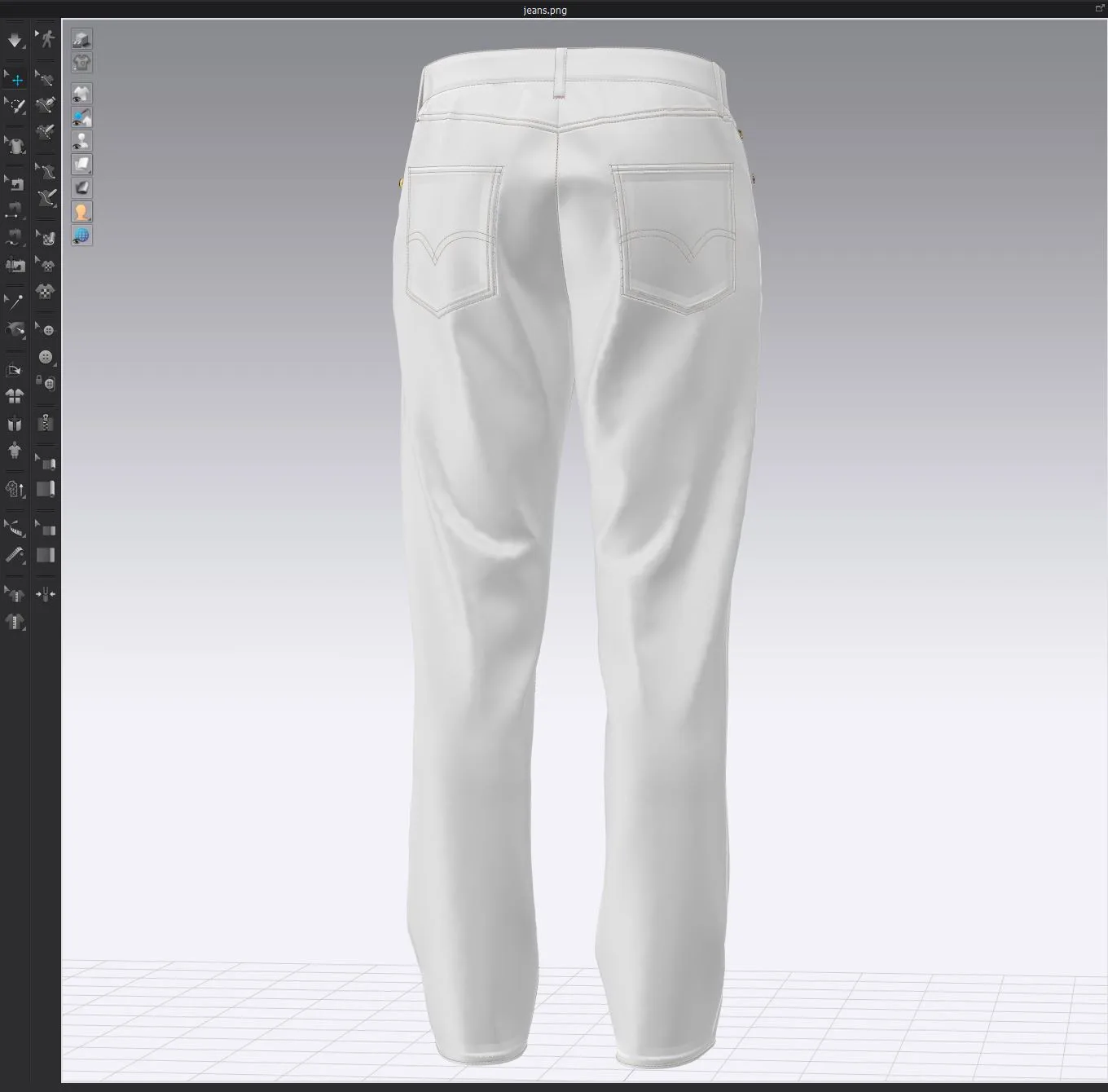 Jeans, Marvelous Designer, Clo3d