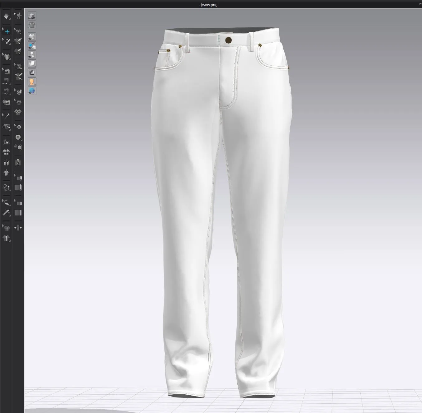 Jeans, Marvelous Designer, Clo3d