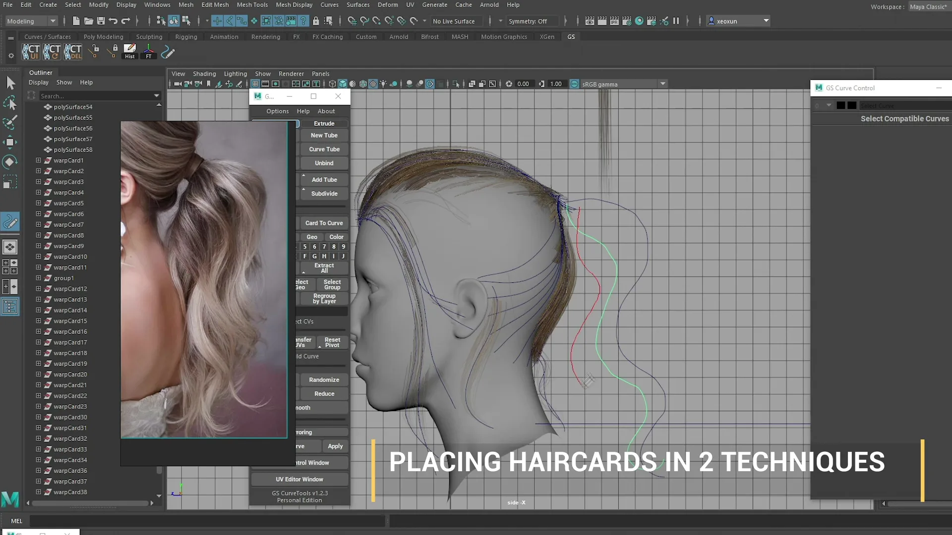 Real-Time Hair Tutorial