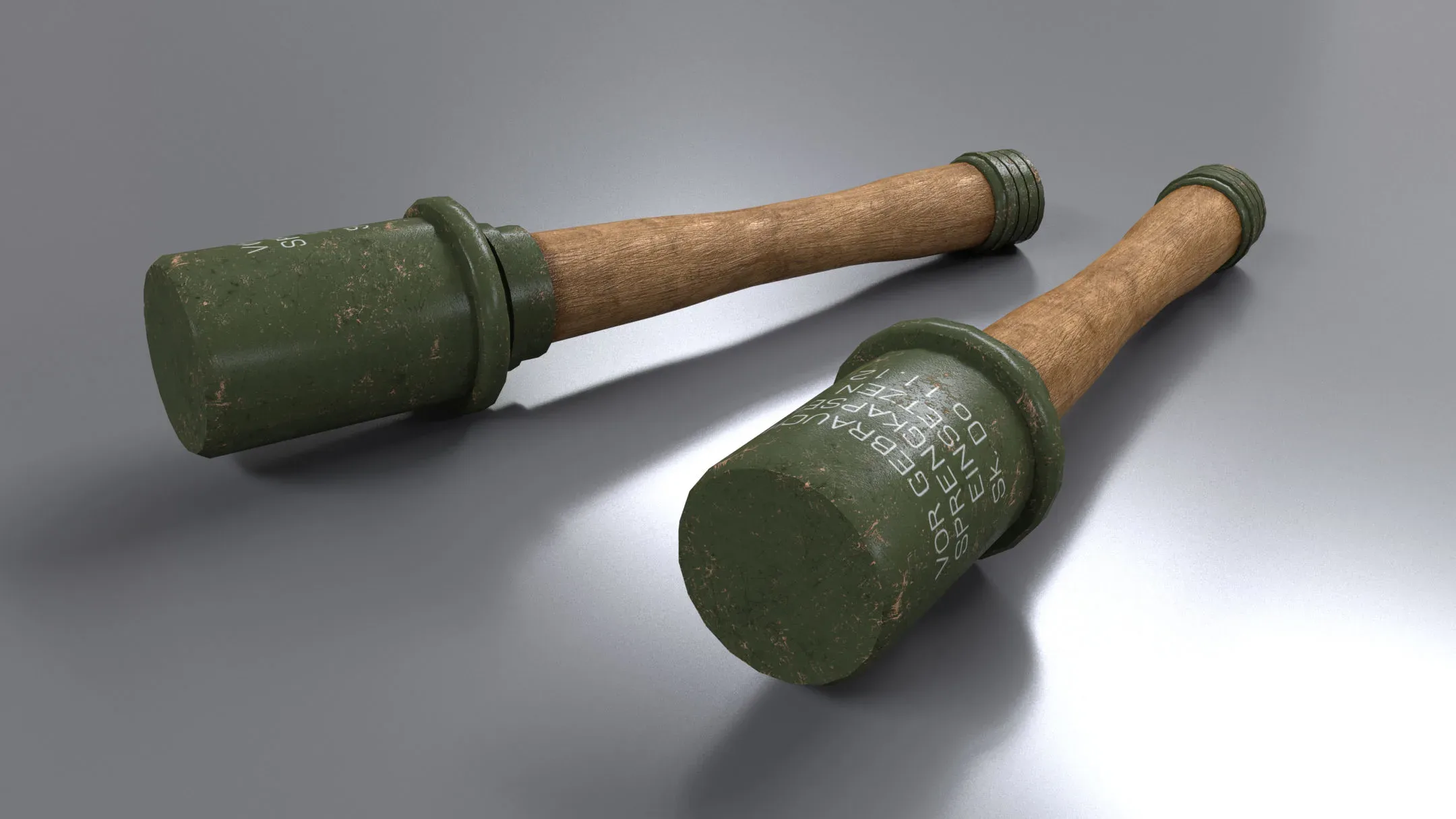 WWII STICK GRENADE