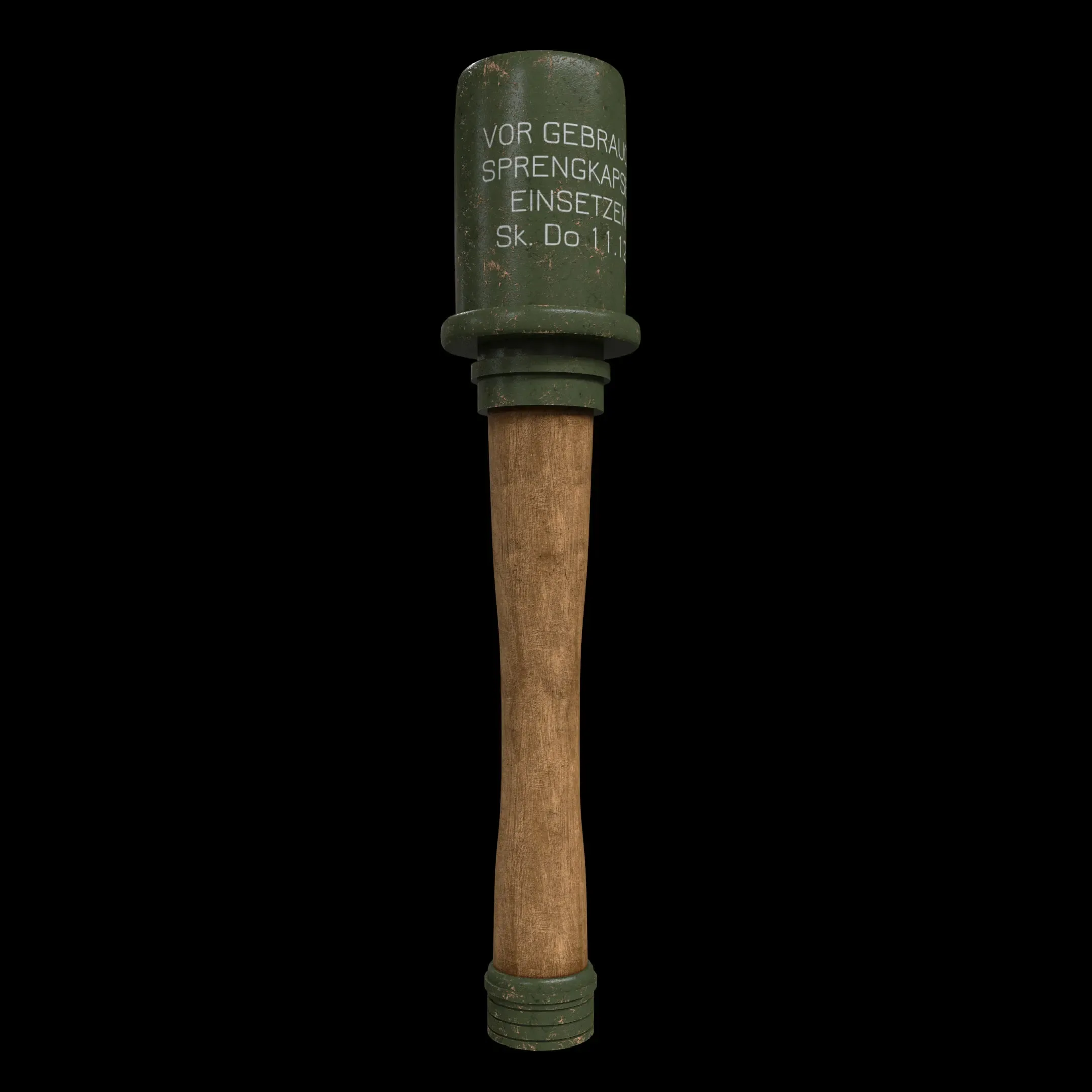 WWII STICK GRENADE