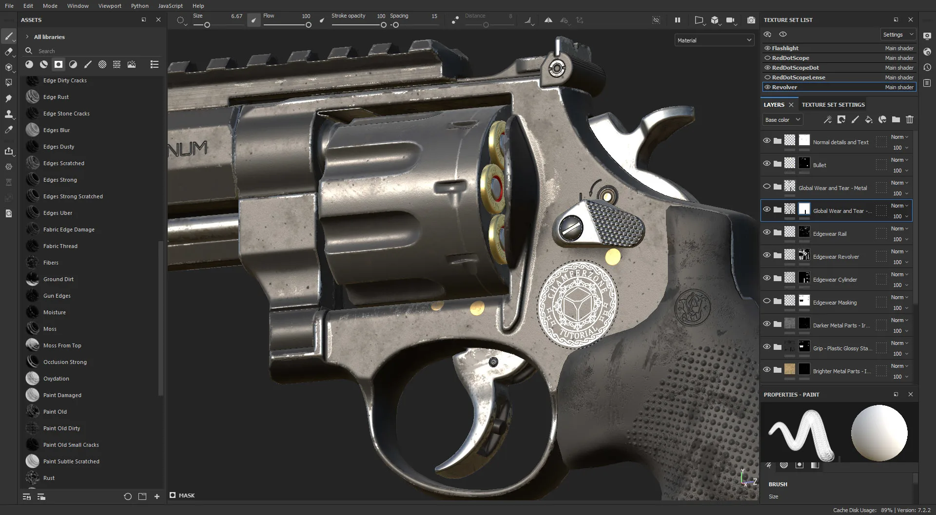 Revolver Tutorial - Industry Ready Weapon & Attachment Creation for Video Games