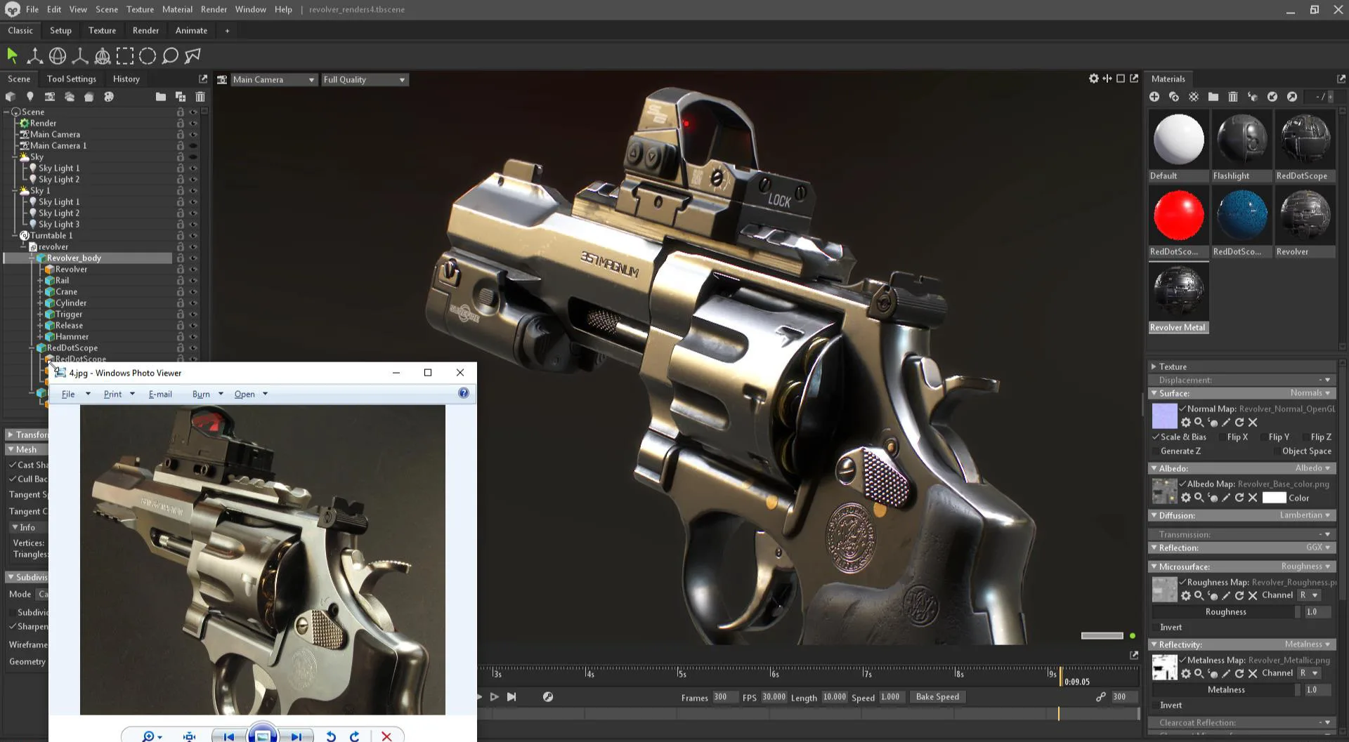 Revolver Tutorial - Industry Ready Weapon & Attachment Creation for Video Games