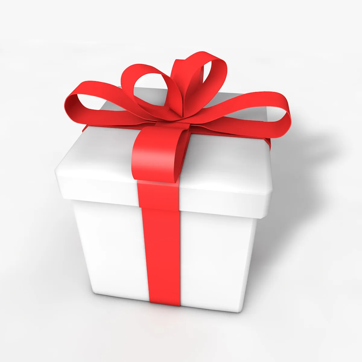 Gift Box Model Low-poly - FlippedNormals