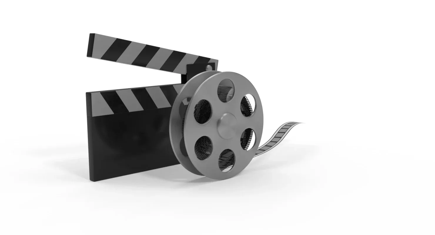 Film Reel and Cap Model