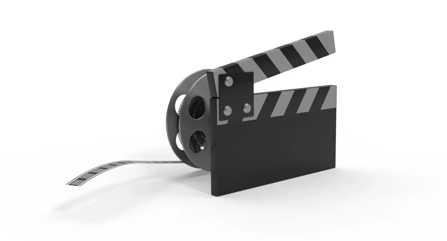 Film Reel and Cap Model