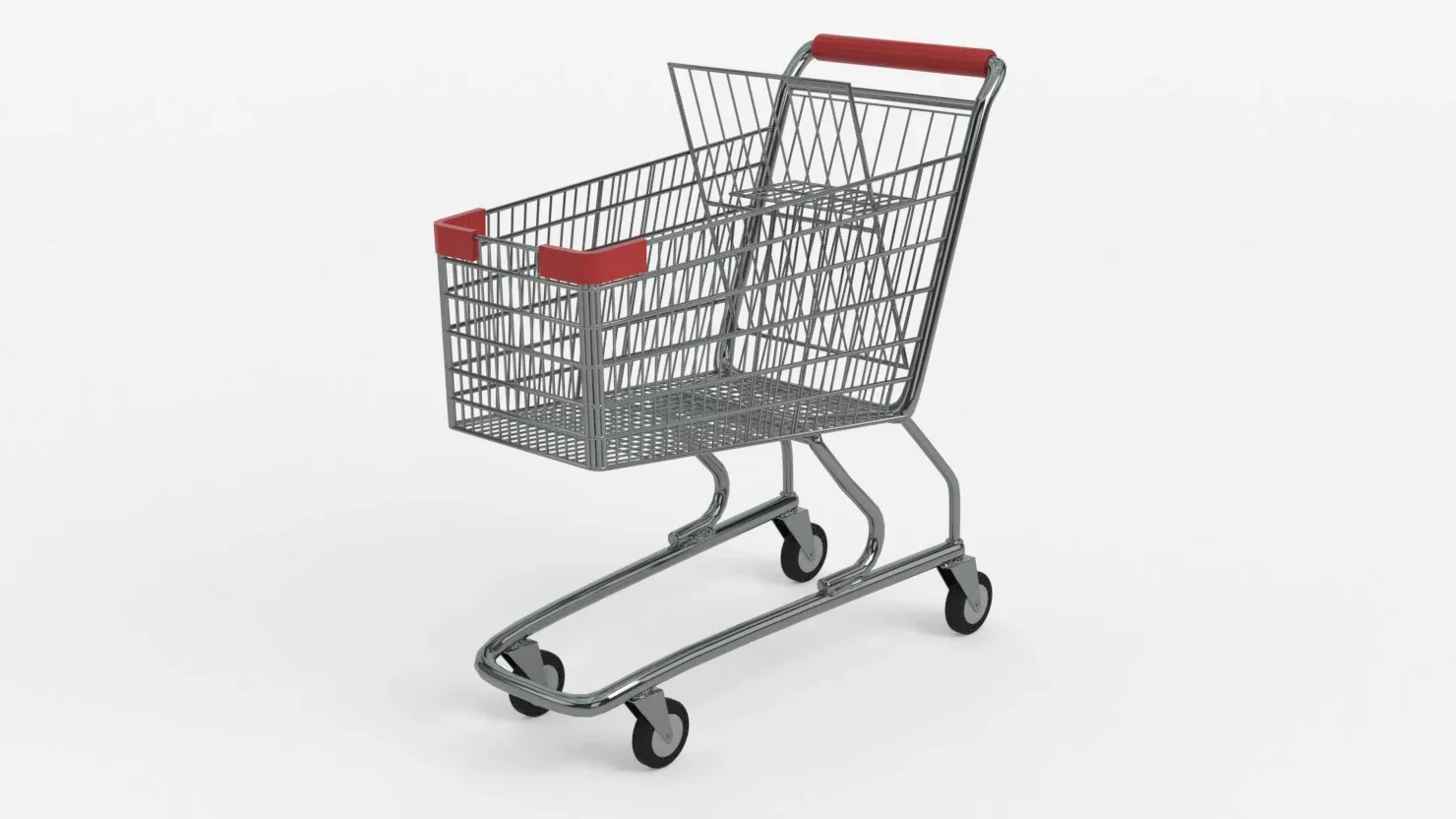 Shopping Cart 3D model