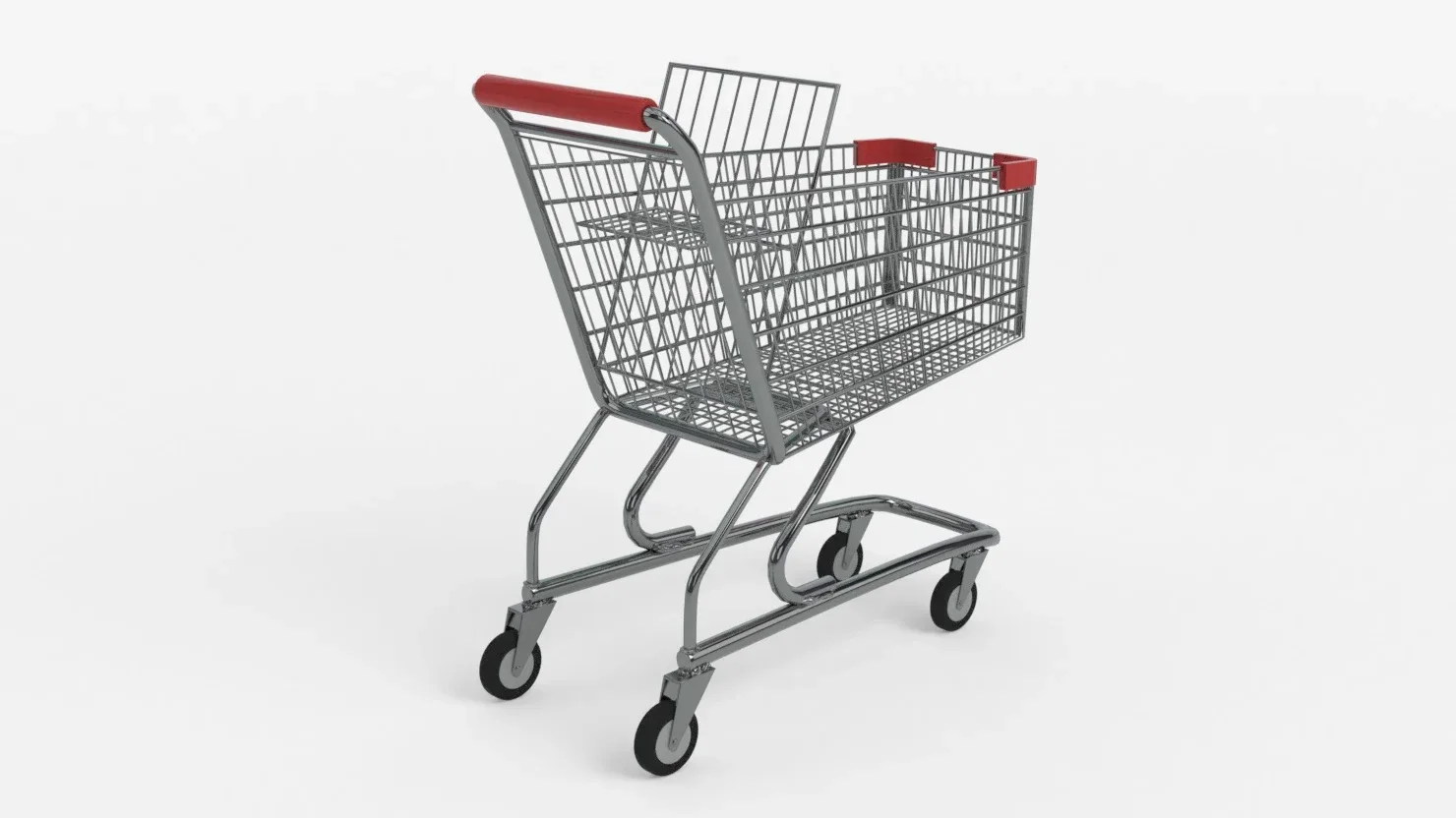 Shopping Cart 3D model