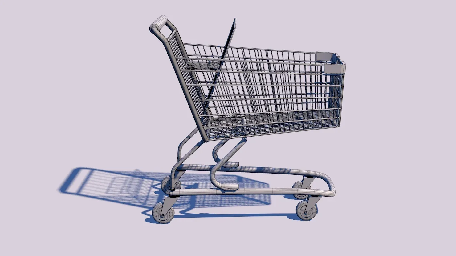 Shopping Cart 3D model