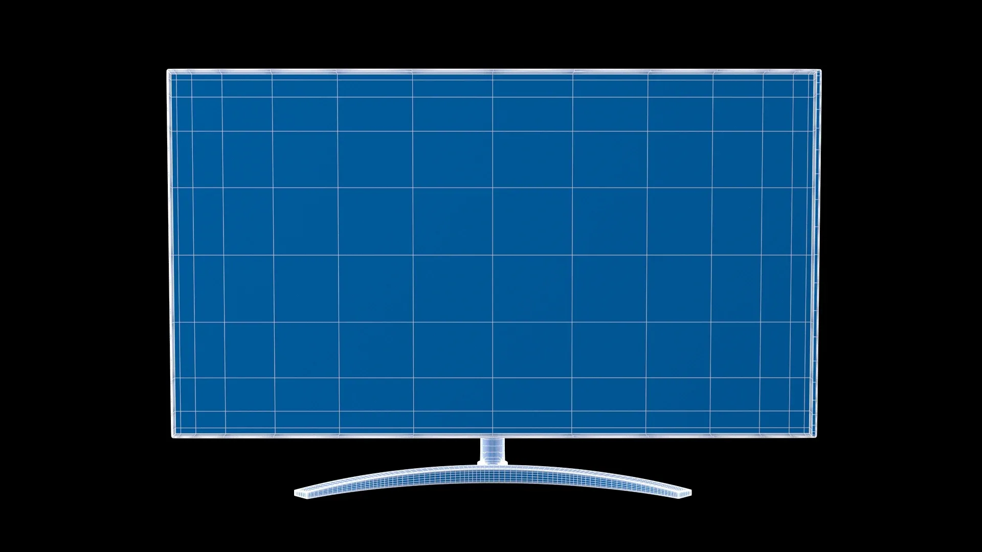 LG SM90 Nanocell TV Low-poly