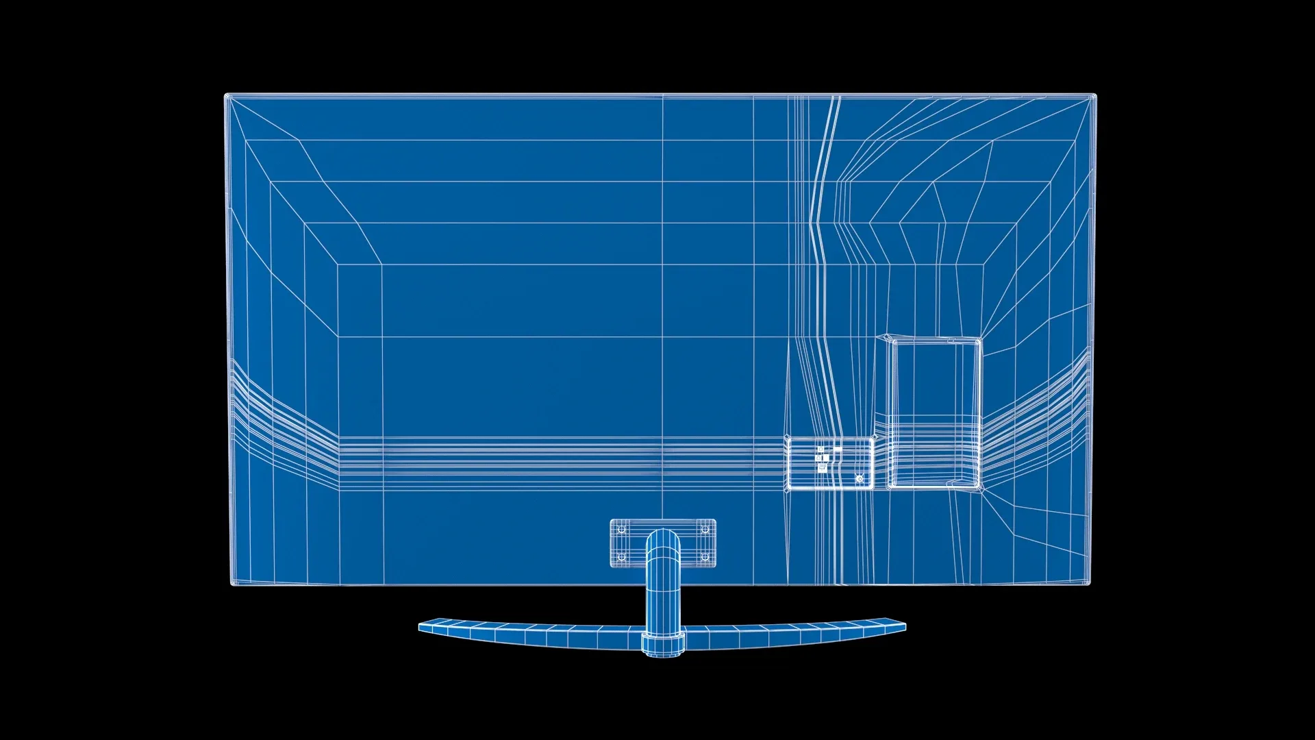 LG SM90 Nanocell TV Low-poly