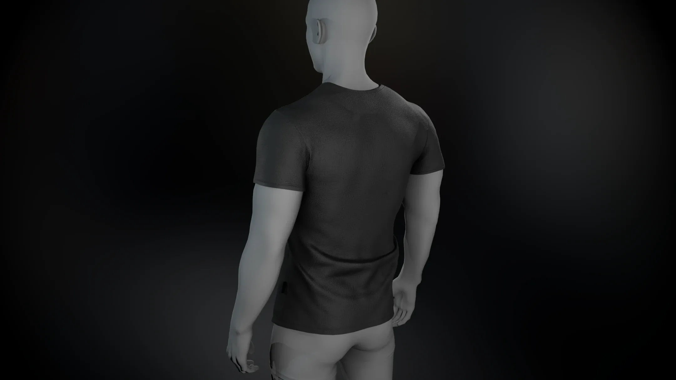 Slim Fit Black T-Shirt
