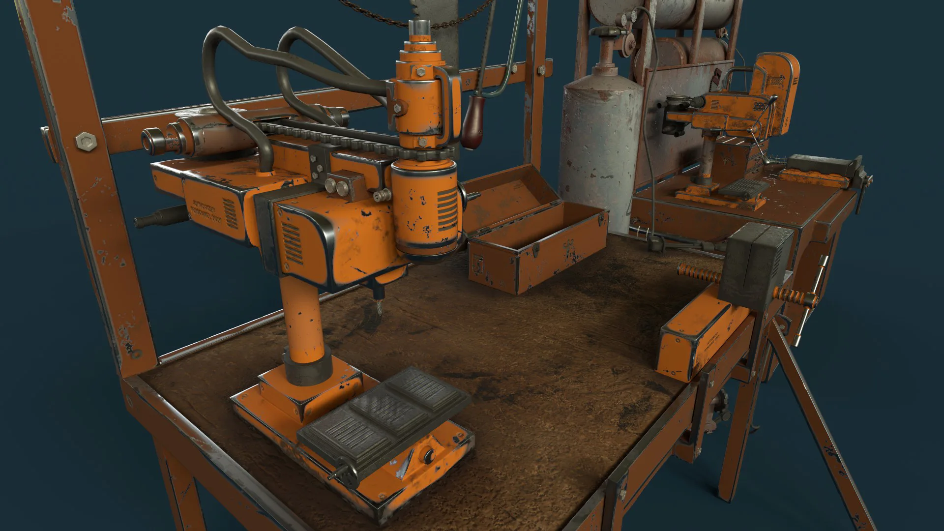 industrial work assets game ready low poly and high poly vol 2