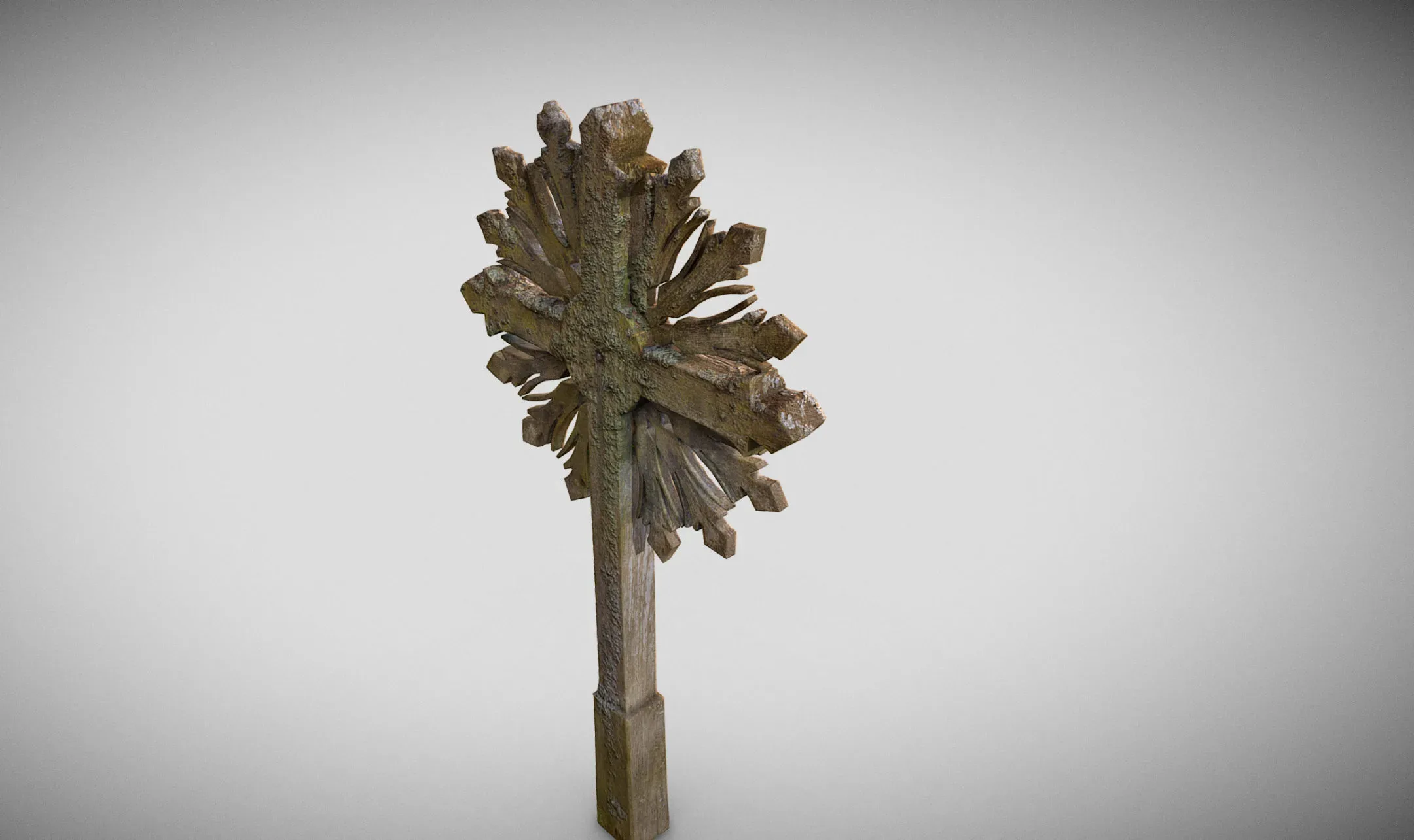 small wooden cross