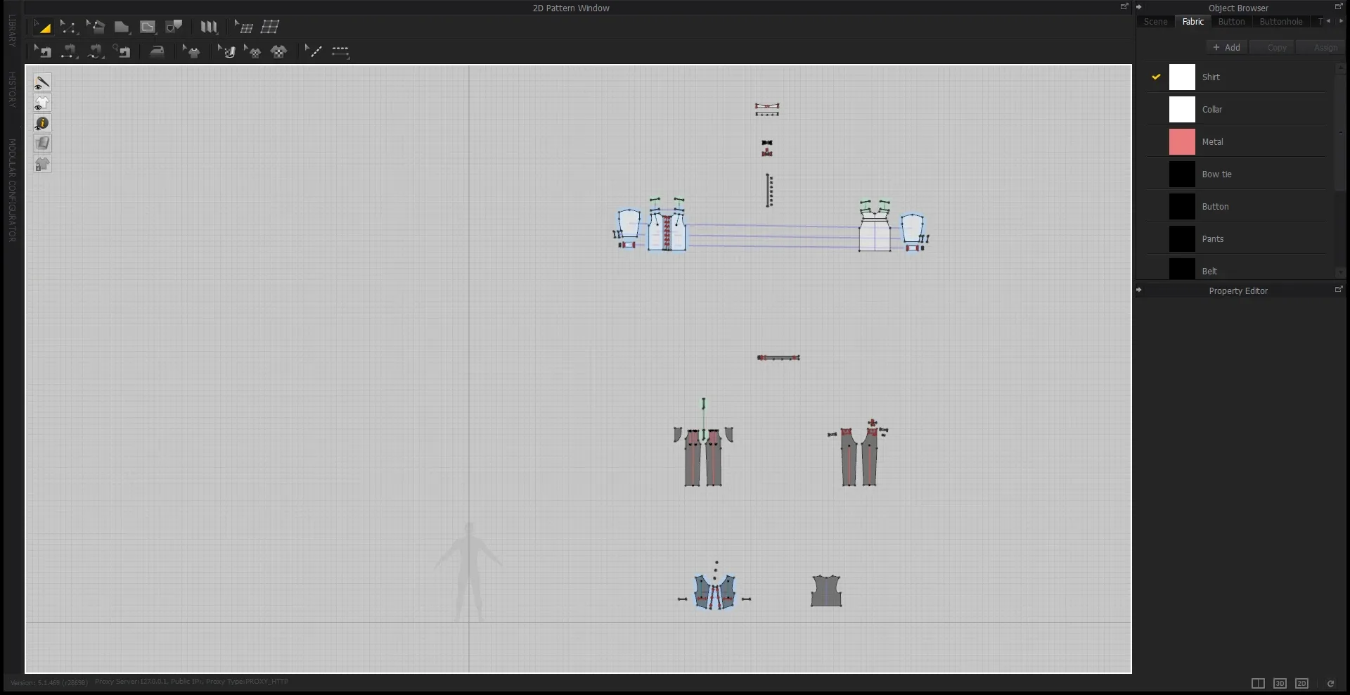 Restaurant waiter uniform (Marvelous Designer & Clo3d & FBX & OBJ & Texture)