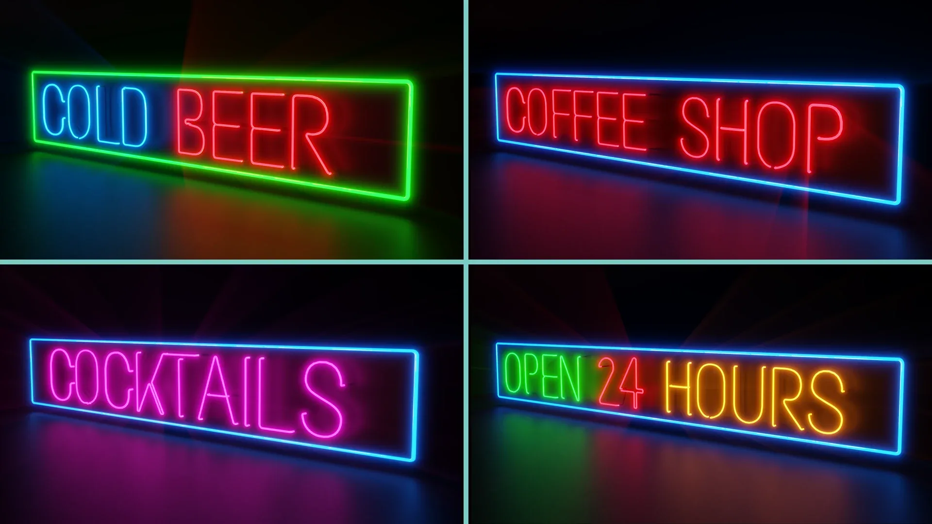 Glow! - Neon Sign Asset Pack