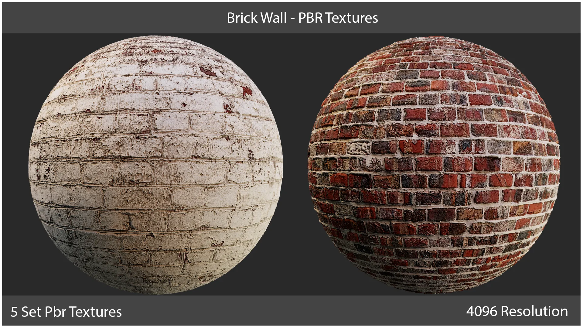 Brick Wall - PBR Textures