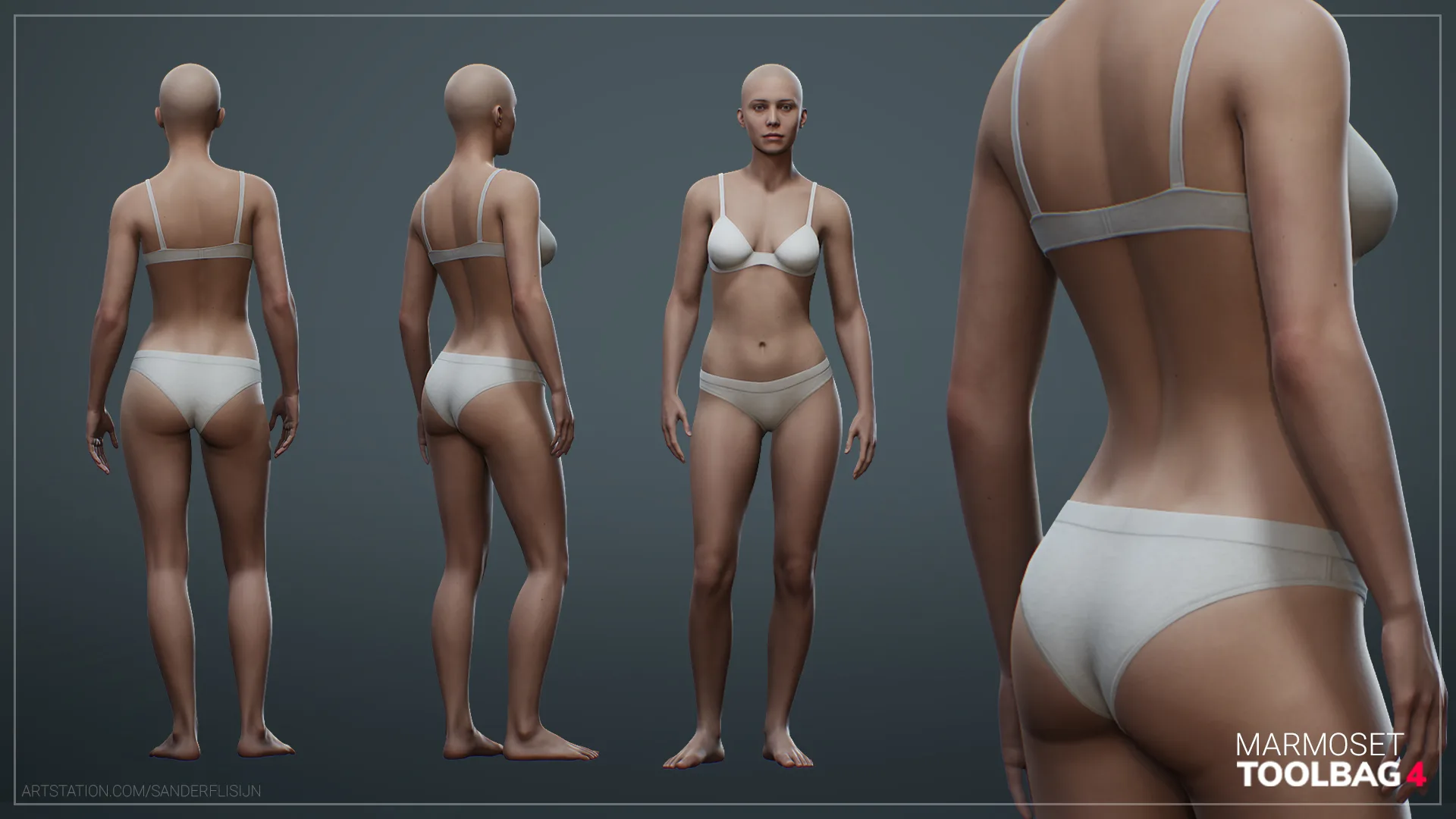 Female Basemesh: Venus