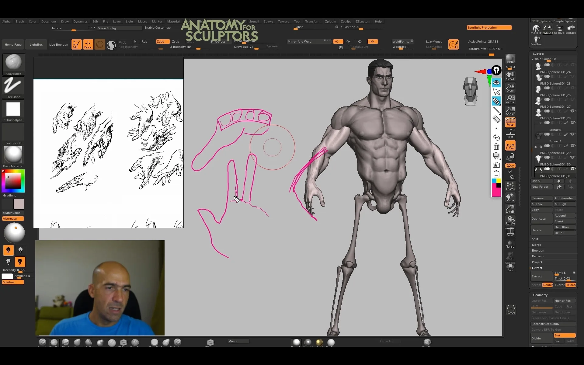 Super Human Anatomy for Artists Tutorial