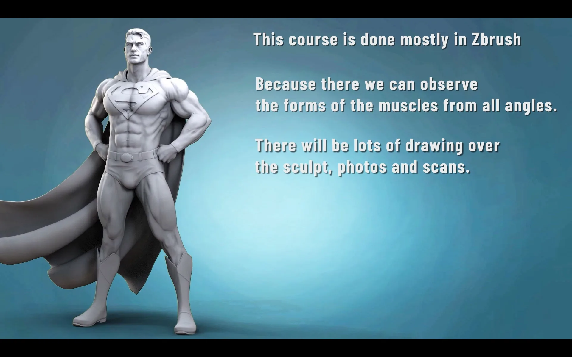 Super Human Anatomy for Artists Tutorial