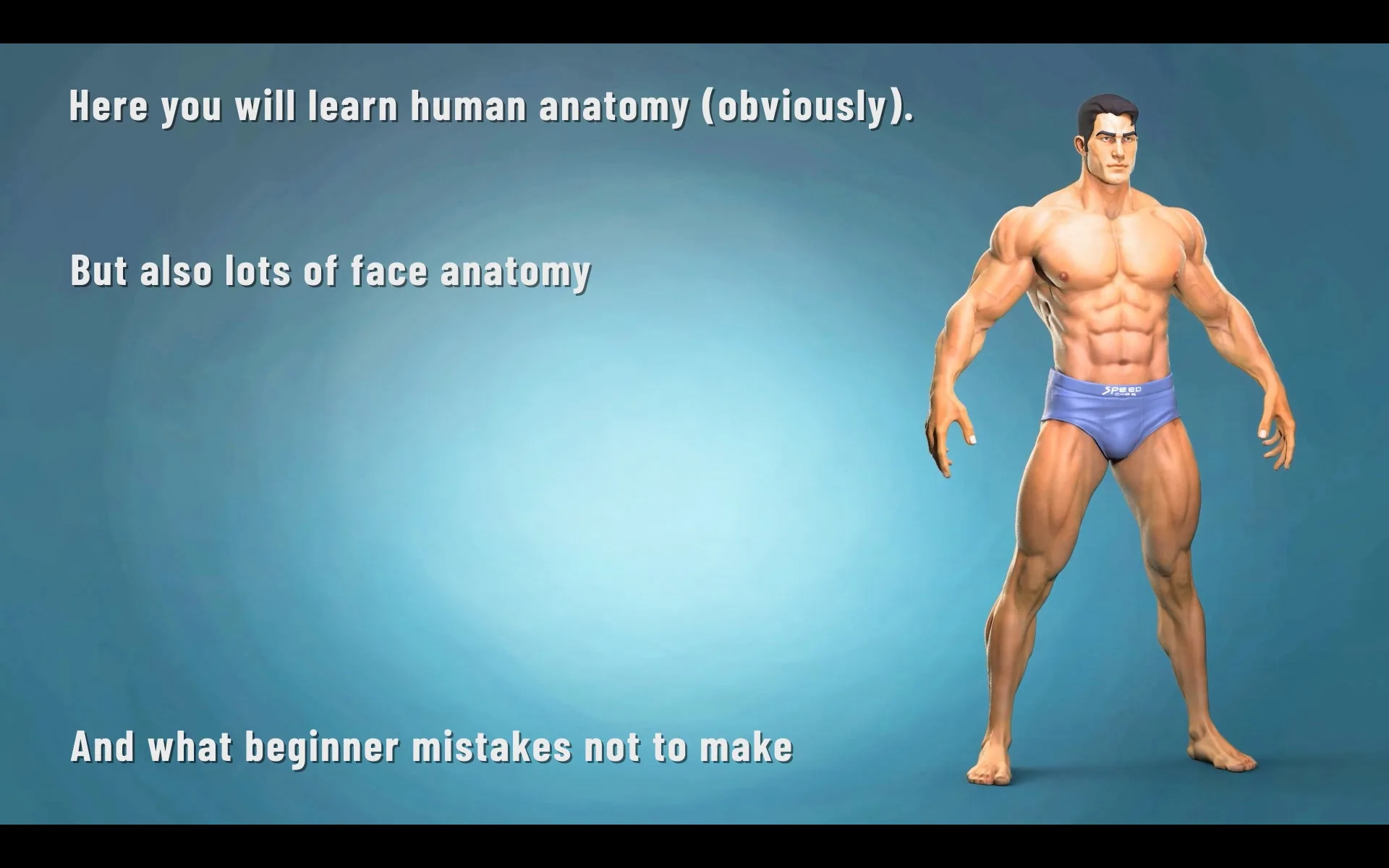 Super Human Anatomy for Artists Tutorial