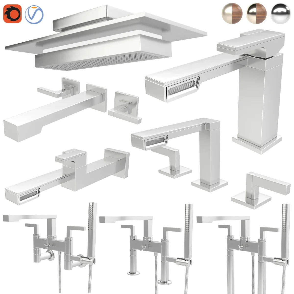 Brizo faucets - Frank Lloyd wright collection