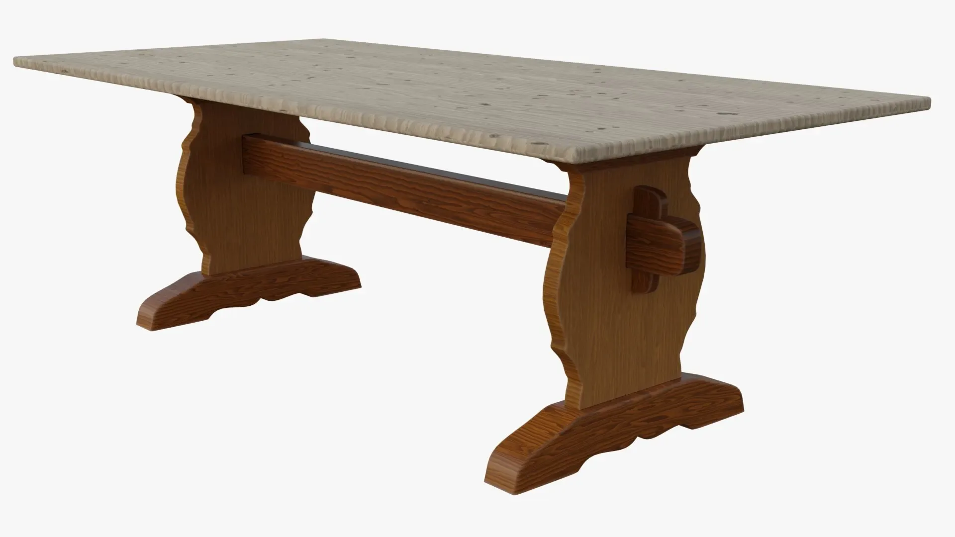 Trestle table