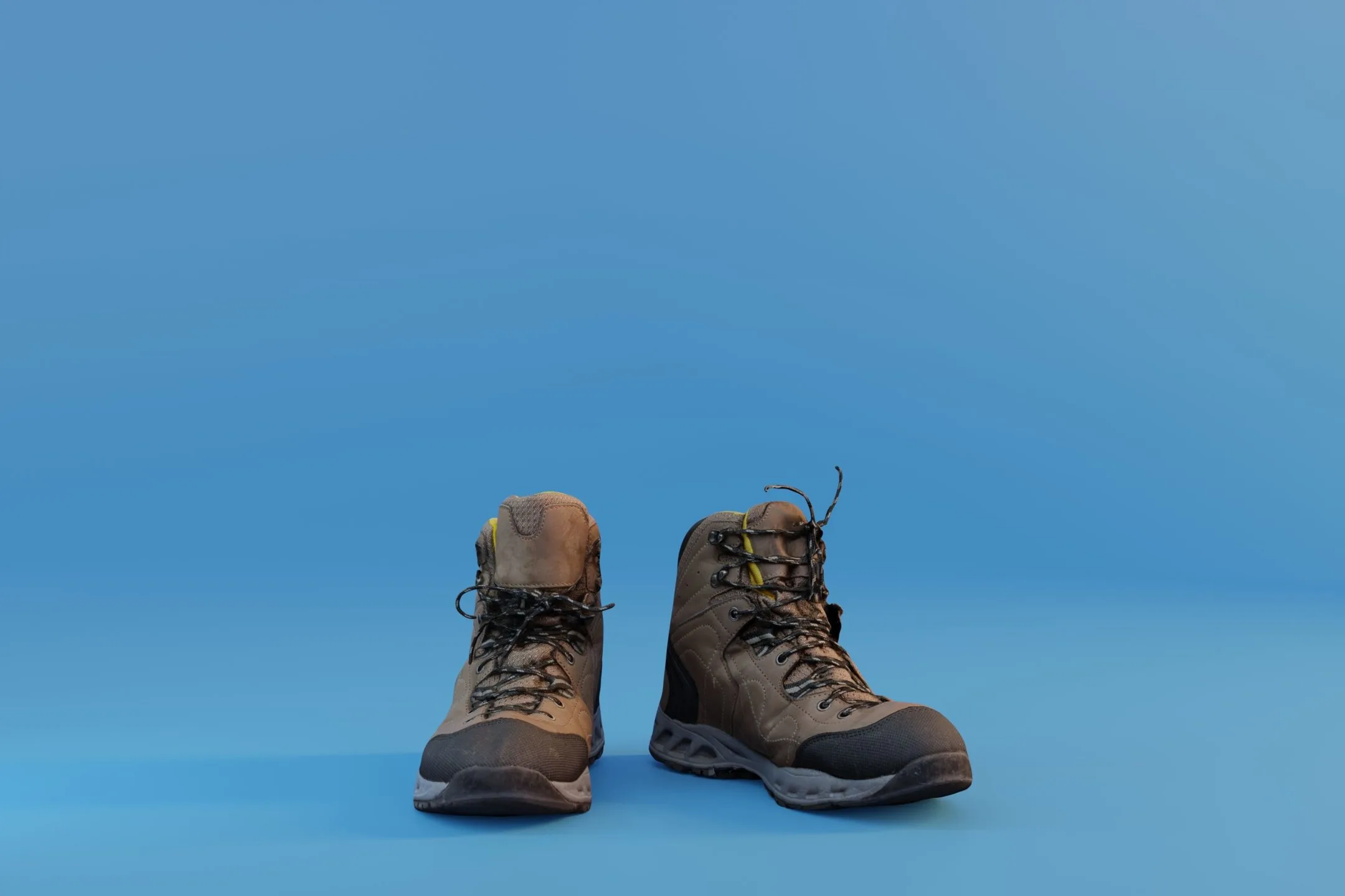 Photorealistic Hiking Boots