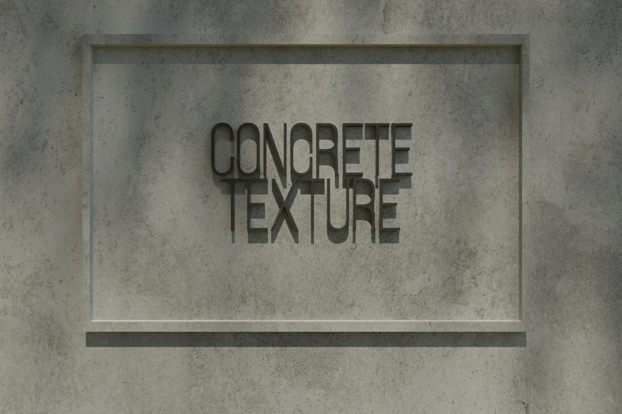 Two Seamless Concrete Textures 6K &amp; 4K