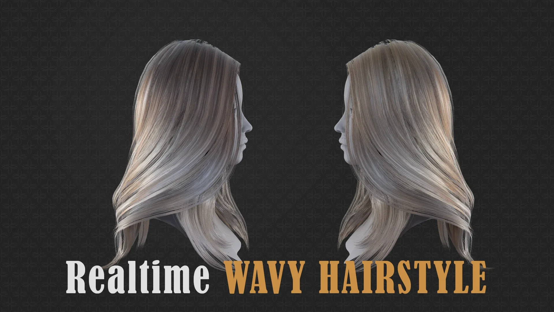 Realtime wavy hairstyle