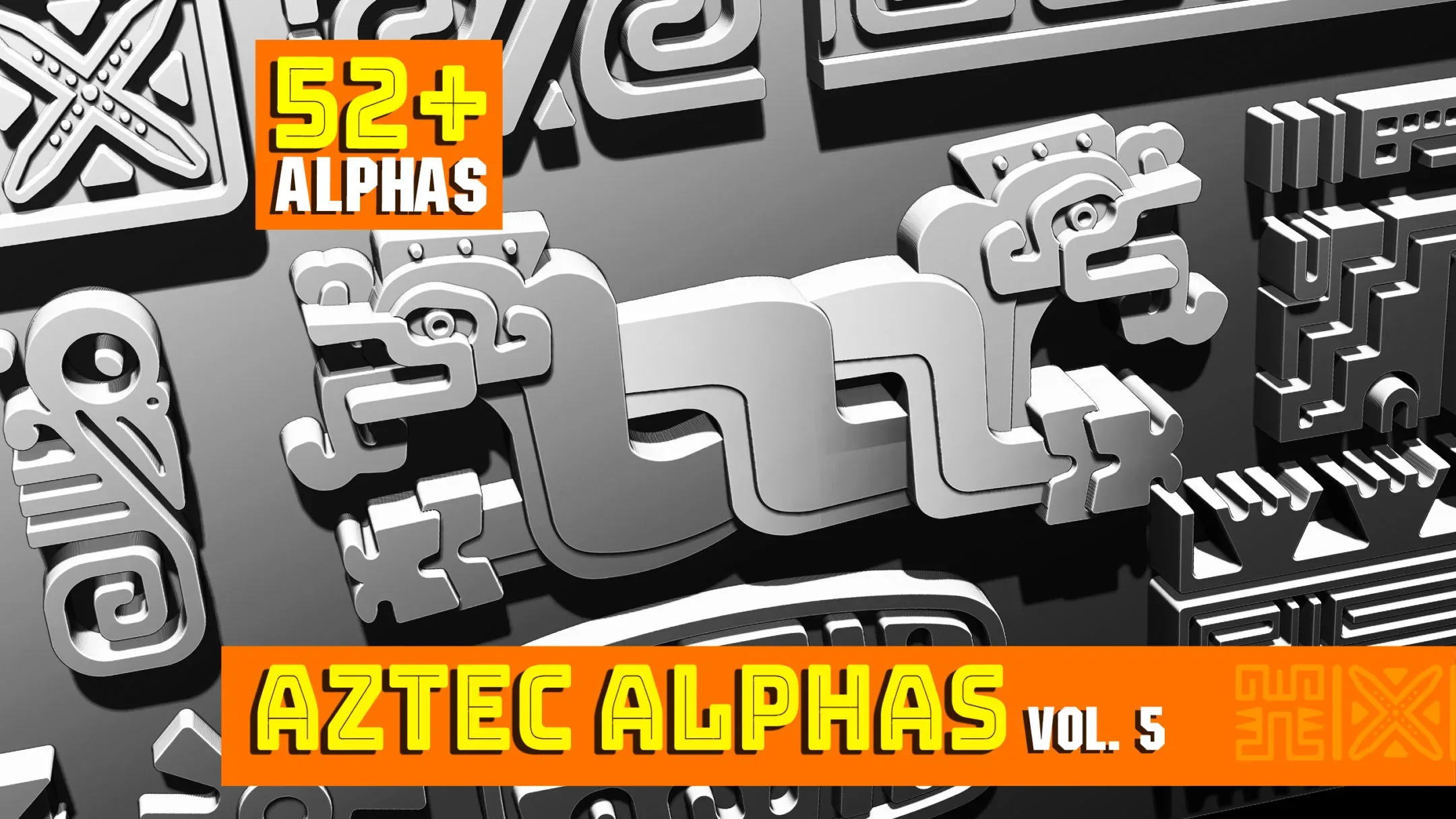 Aztec Alpha Brushes Volume 5