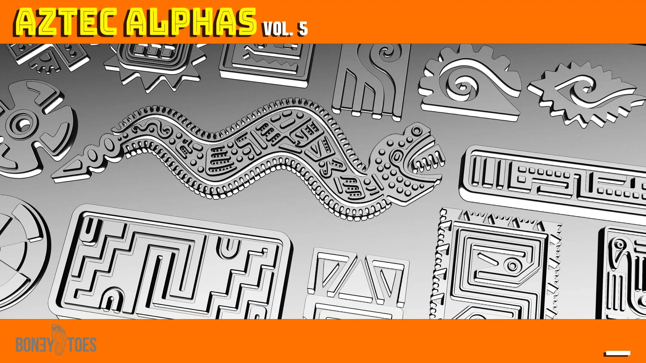 Aztec Alpha Brushes Volume 5