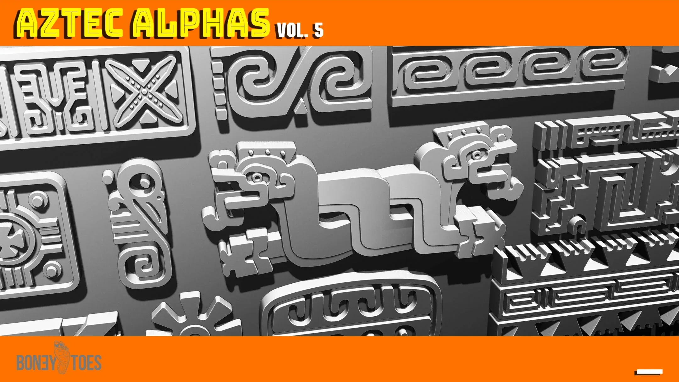 Aztec Alpha Brushes Volume 5