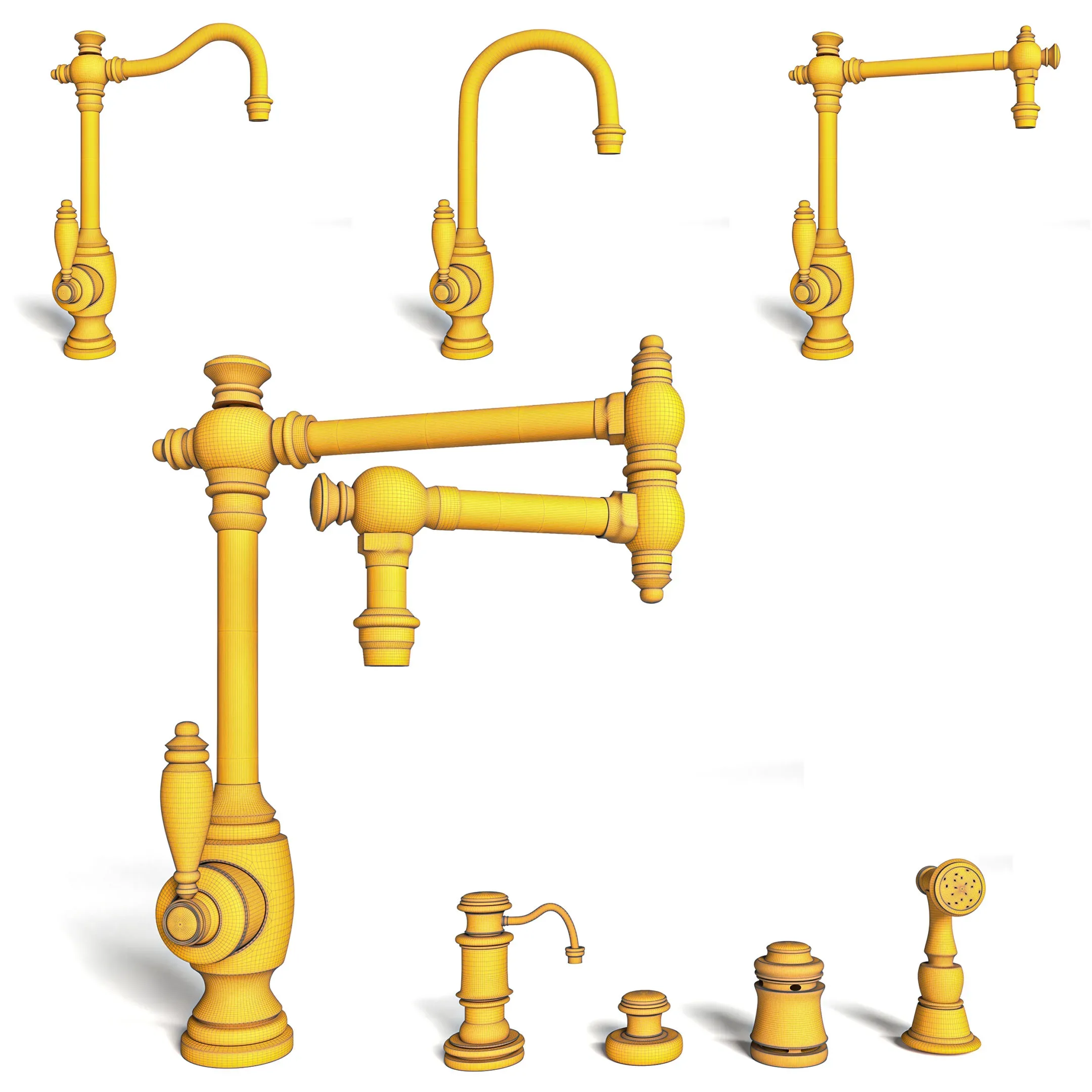 WATERSTONE KITCHEN FAUCET SET