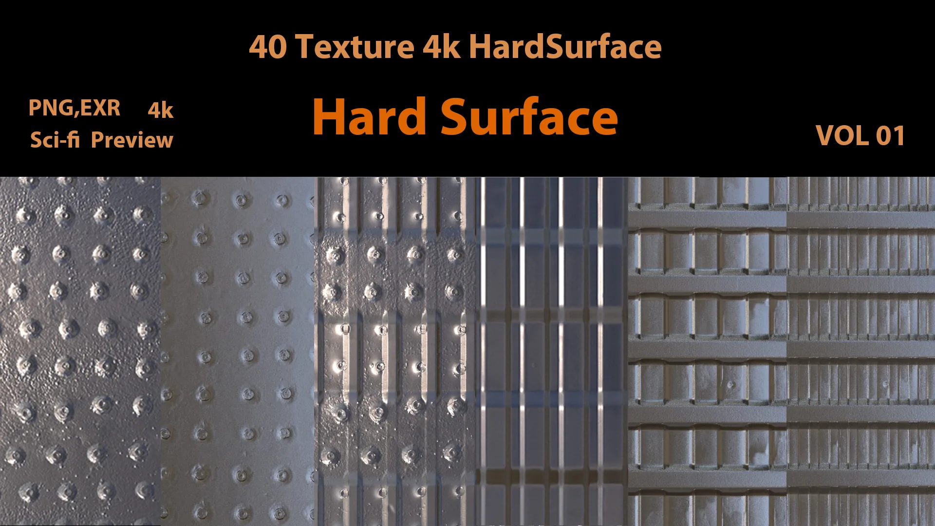 40 Hard Surface Texture-VOL 1