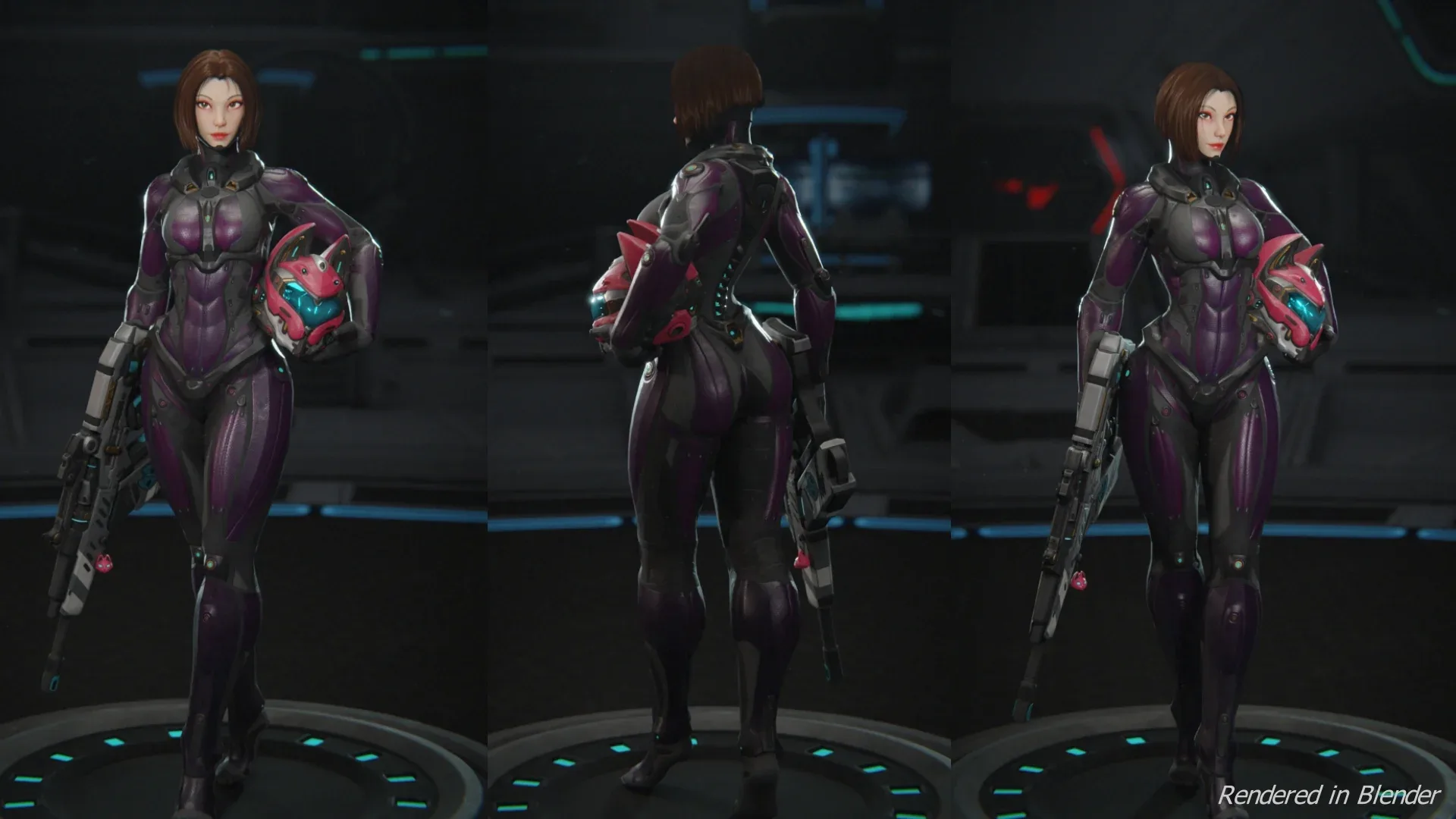 Yui - SpecOps Cat (Realtime Character)