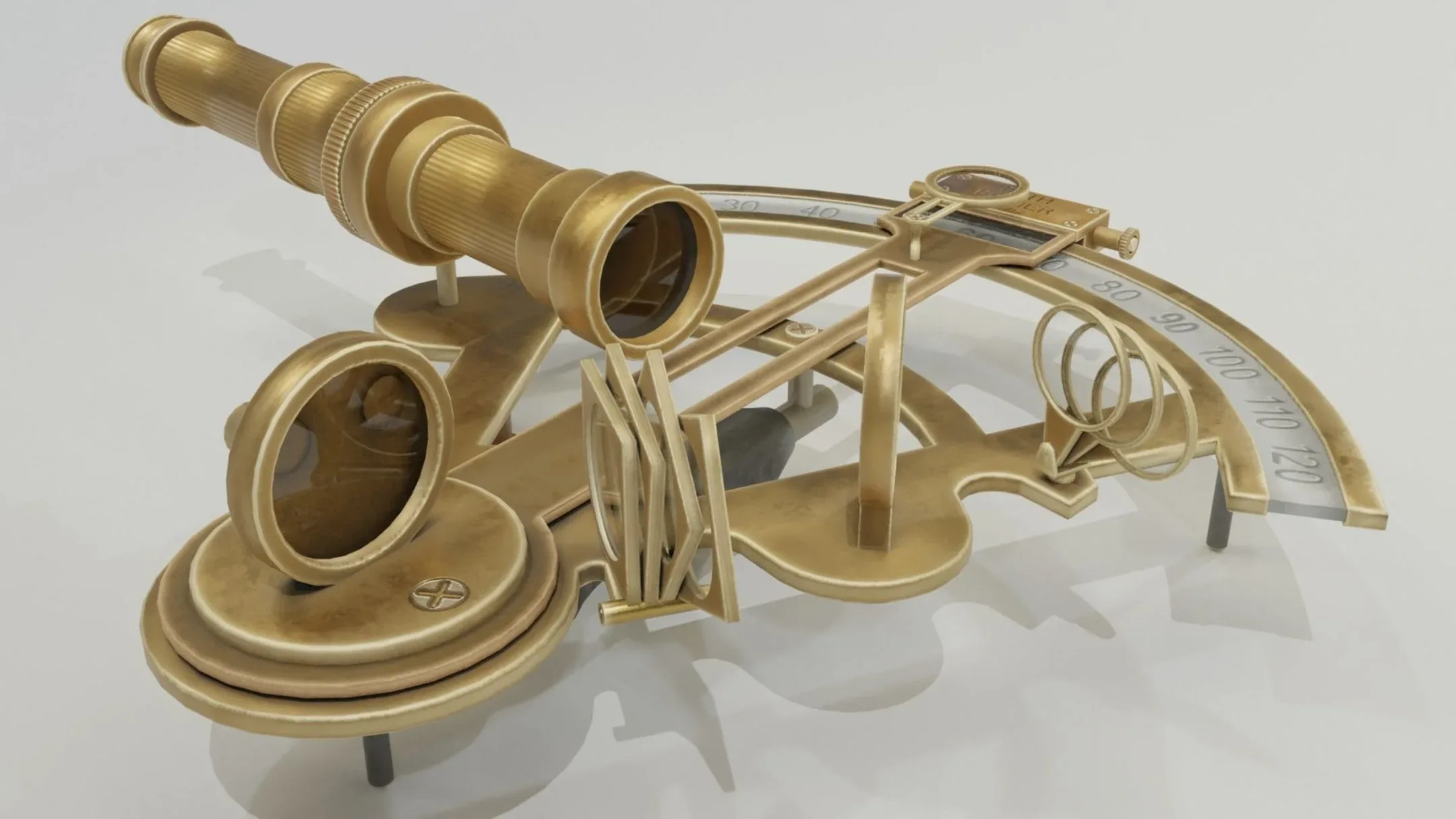 Sextant 3D Model