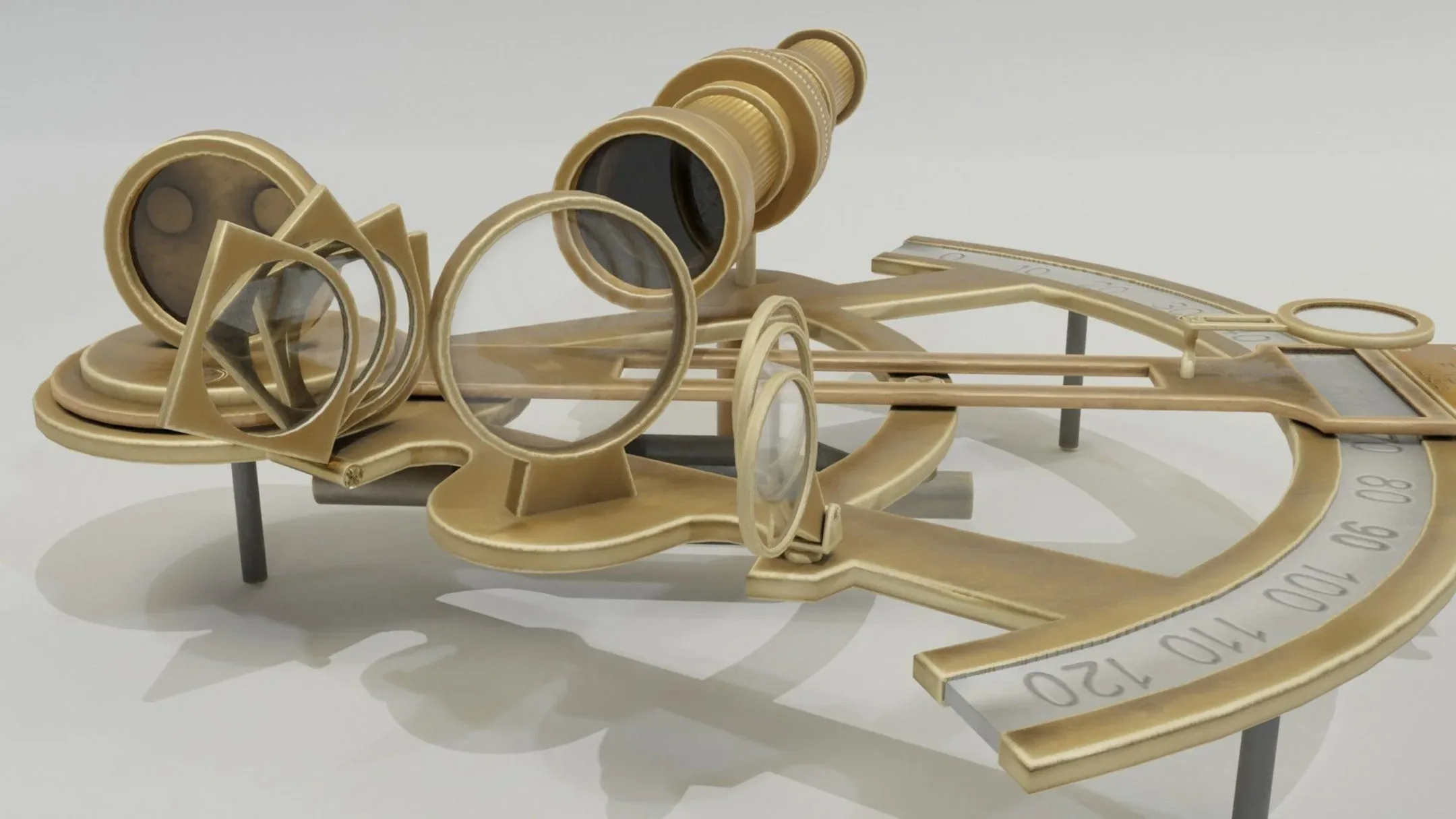 Sextant 3D Model