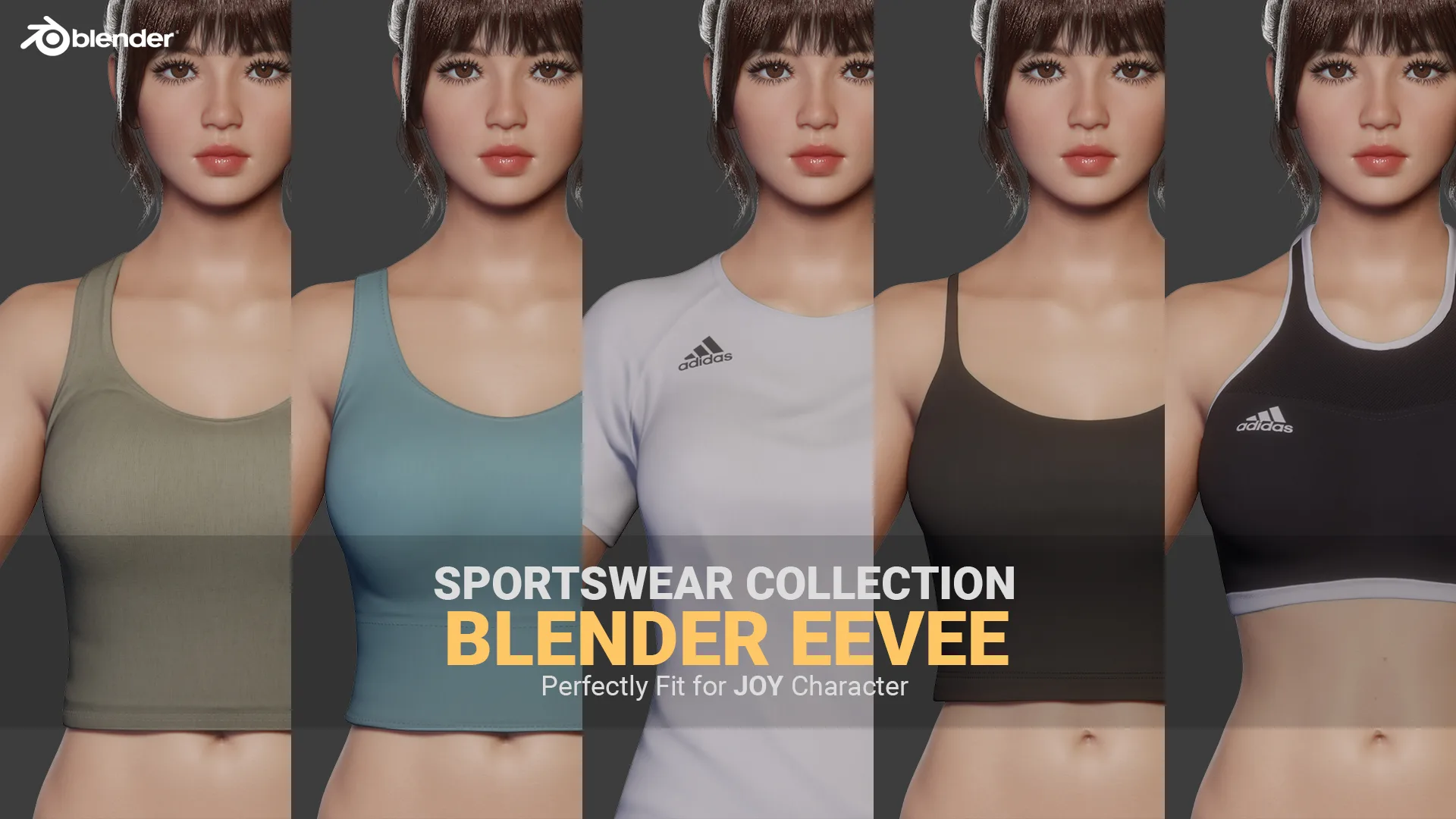 Sportswear Collection - PBR Blender EEVEE